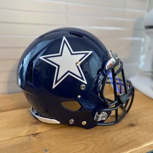 Dallas Cowboys Riddell NFL Football Speed ​​Custom Helmet Full-Size